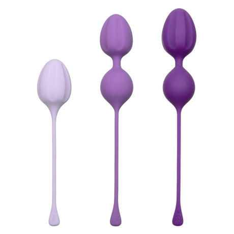 Kegel Exerciser 3Pcs Set  - Tighten & Tone - Purple Tighten & Tone - Boutique Séduction