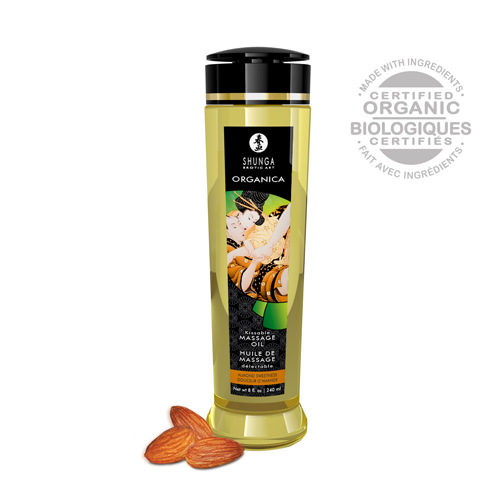 ORGANICA Organic Massage Oil - SHUNGA Shunga - Boutique Séduction