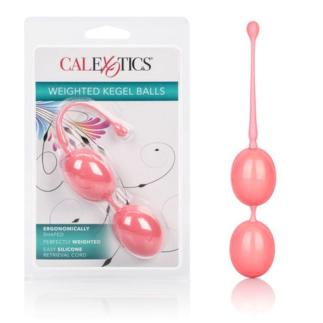 Weighted Kegel Ball Pink Calexotics - Boutique Séduction