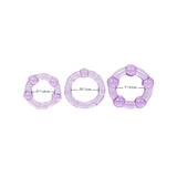 Island Rings Set of 3 Cock Rings