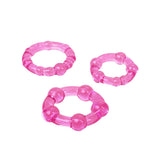 Island Rings Set of 3 Cock Rings
