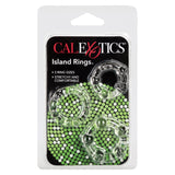 ISLAND RINGS Set of 3 Cock Rings - CALEXOTICS Calexotics - Boutique Séduction