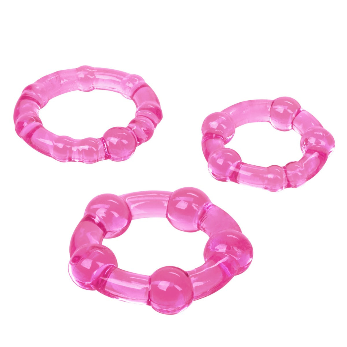 ISLAND RINGS Set of 3 Cock Rings - CALEXOTICS Calexotics - Boutique Séduction