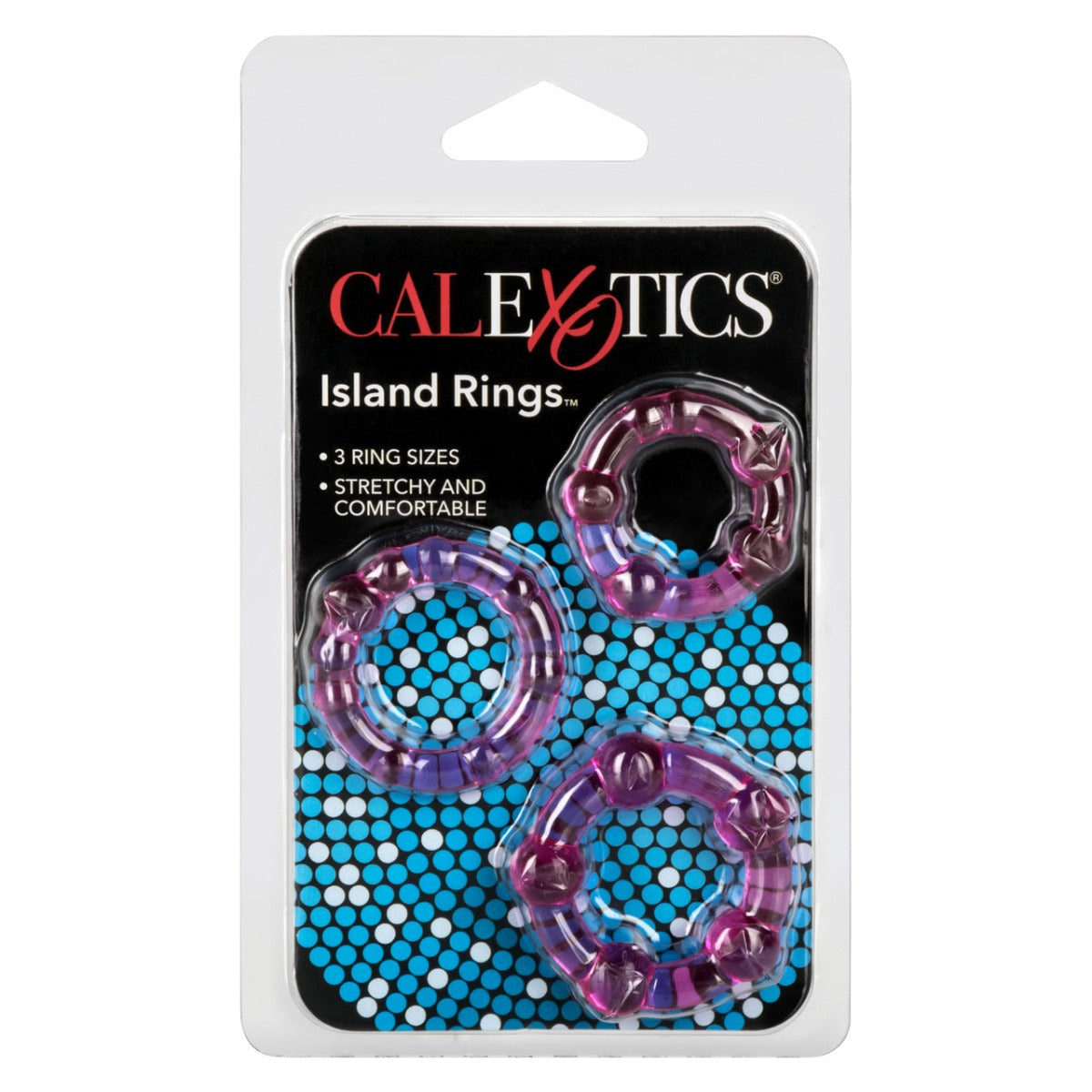 ISLAND RINGS Set of 3 Cock Rings - CALEXOTICS Calexotics - Boutique Séduction