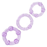 ISLAND RINGS Set of 3 Cock Rings - CALEXOTICS Calexotics - Boutique Séduction