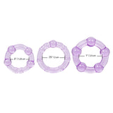 ISLAND RINGS Set of 3 Cock Rings - CALEXOTICS Calexotics - Boutique Séduction