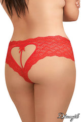 Open Heart Panty Queen - DREAMGIRL Dreamgirl International - Boutique Séduction