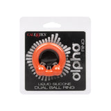 Alpha Liquid Silicone Dual Ball Ring