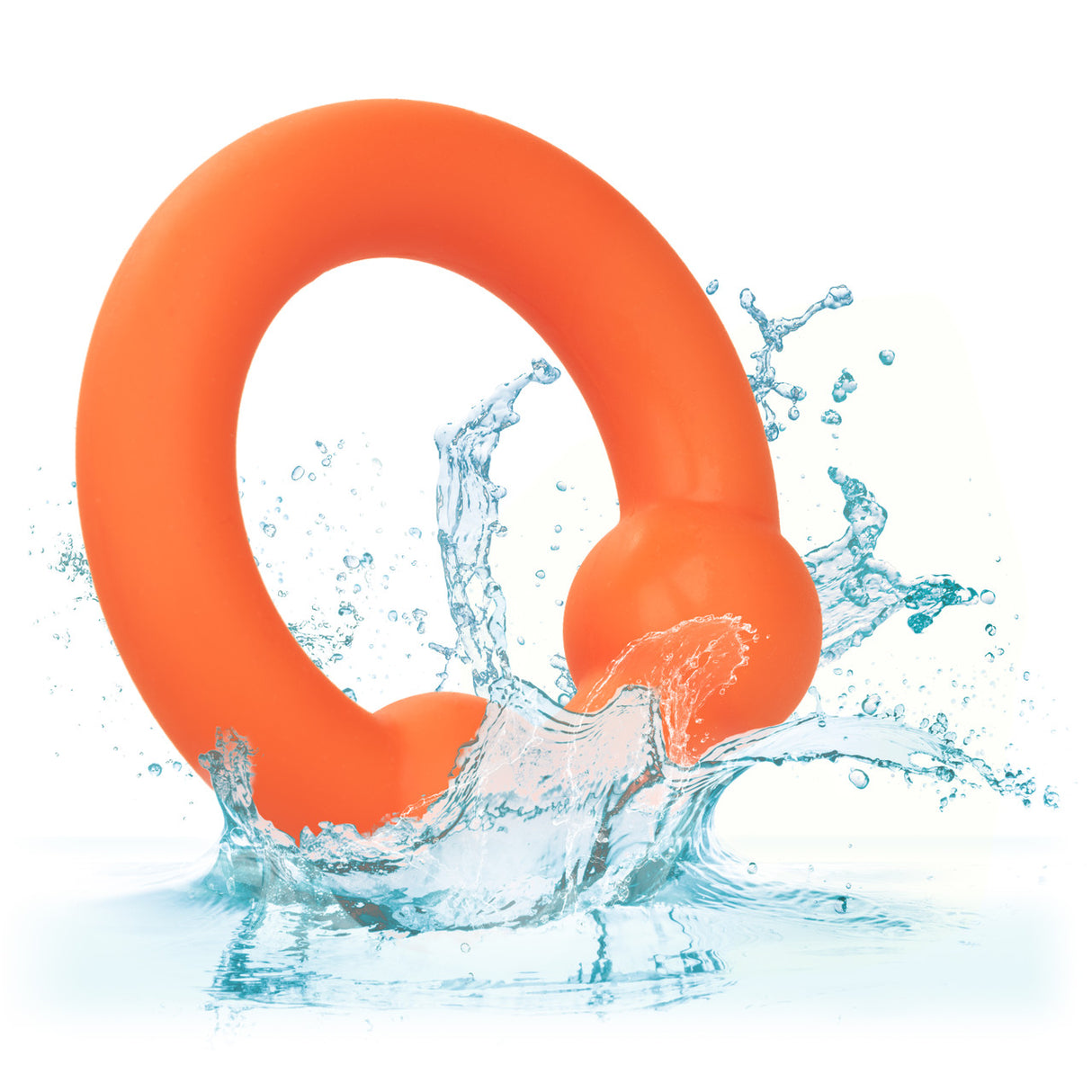 Calexotics - Alpha Liquid Silicone Dual Ball Ring - Boutique Séduction