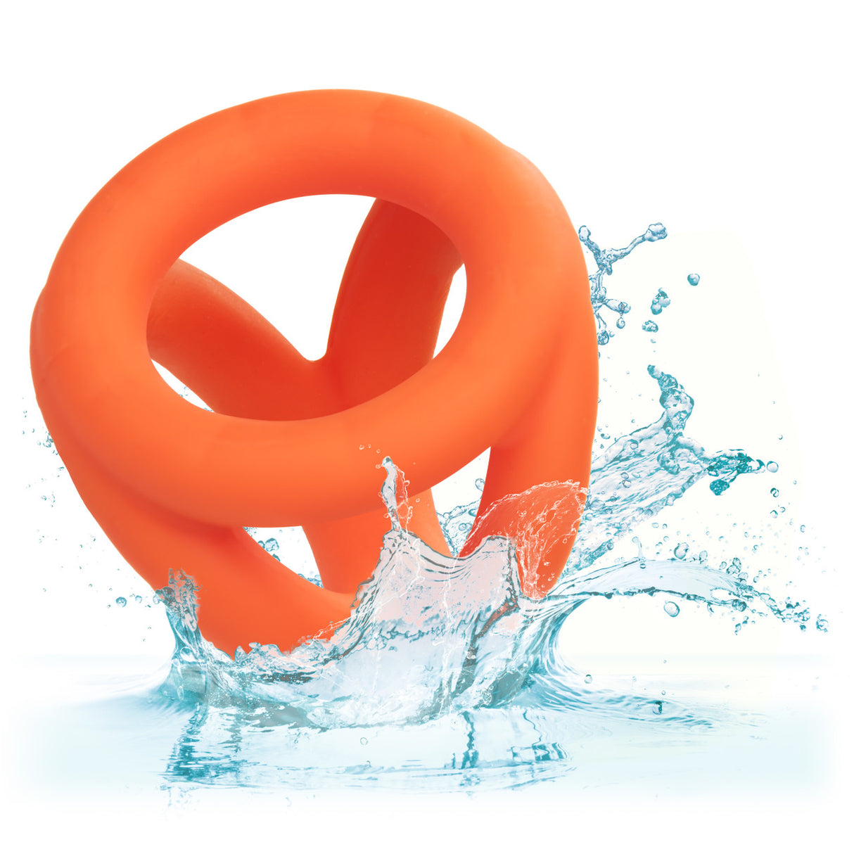 Calexotics - Alpha Liquid Silicone Tri-Ring - Boutique Séduction