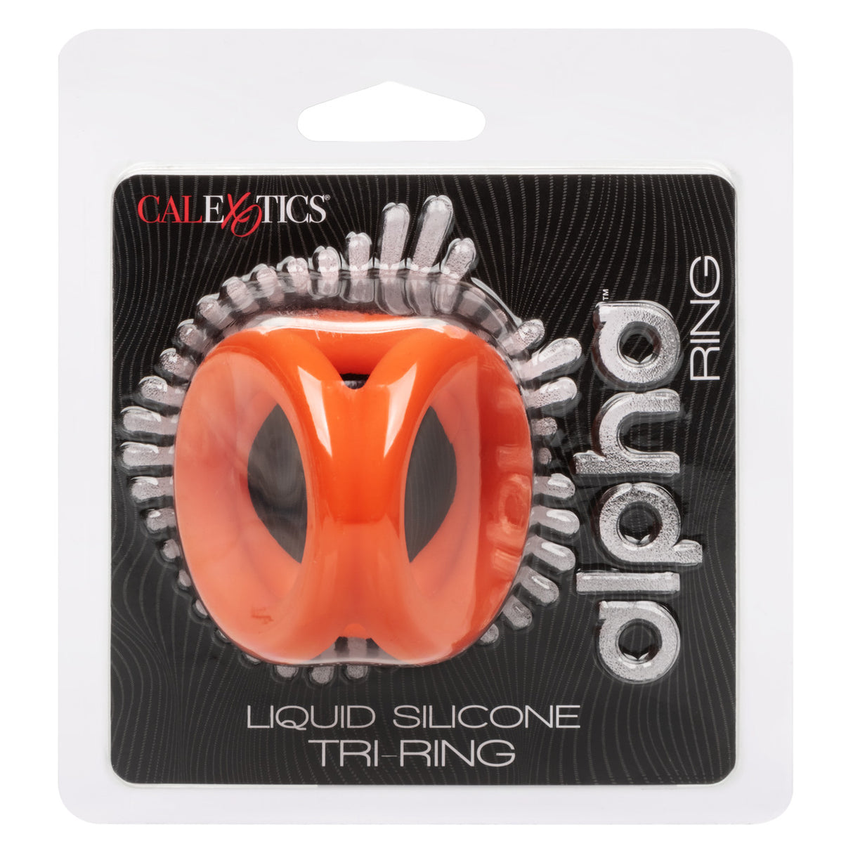Calexotics - Alpha Liquid Silicone Tri-Ring - Boutique Séduction