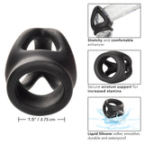 Calexotics - Alpha Liquid Silicone Dual Cage & Ring - Boutique Séduction