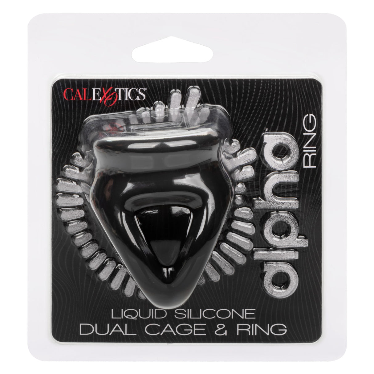 Calexotics - Alpha Liquid Silicone Dual Cage & Ring - Boutique Séduction