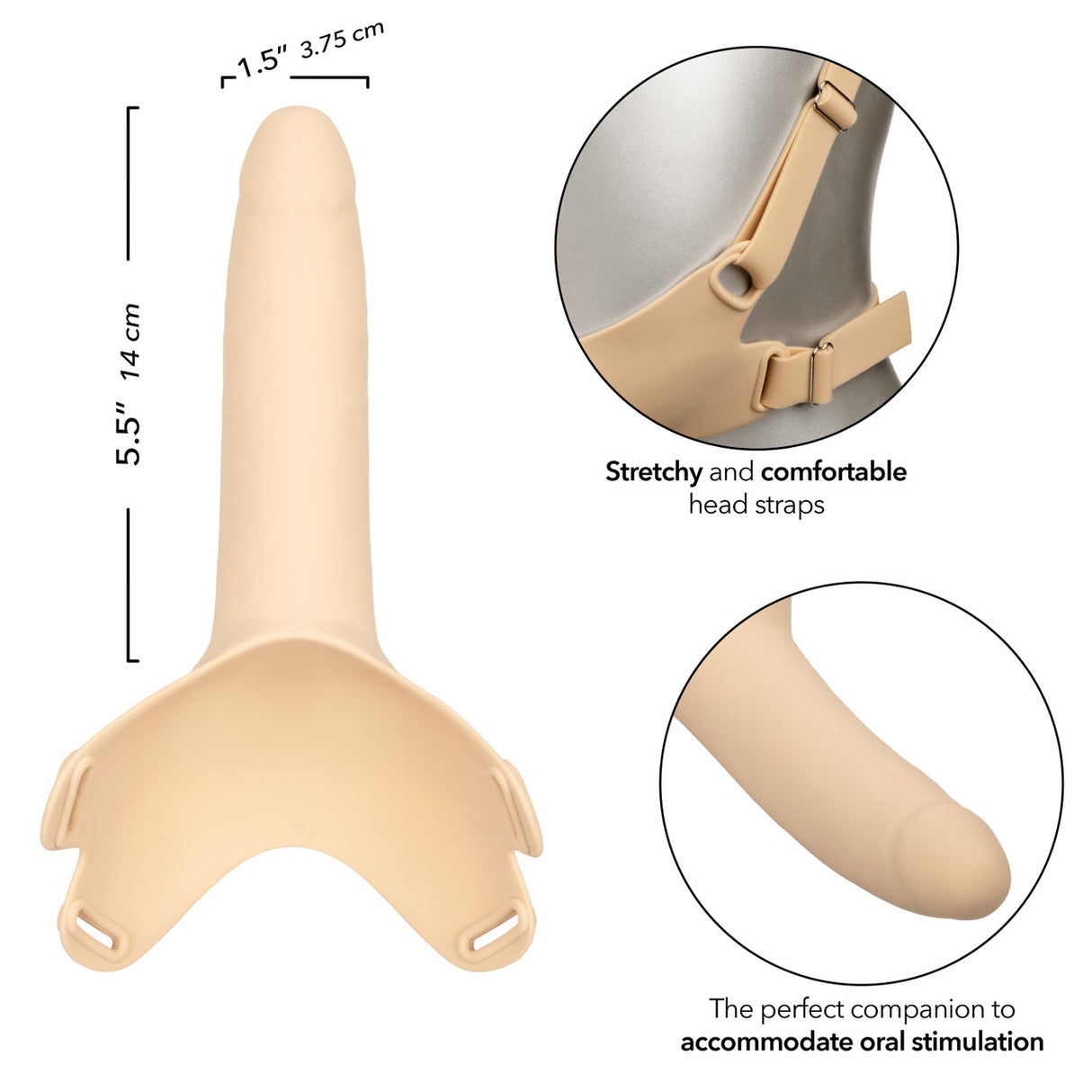 Calexotics - Accommodator Silicone Dong - Boutique Séduction