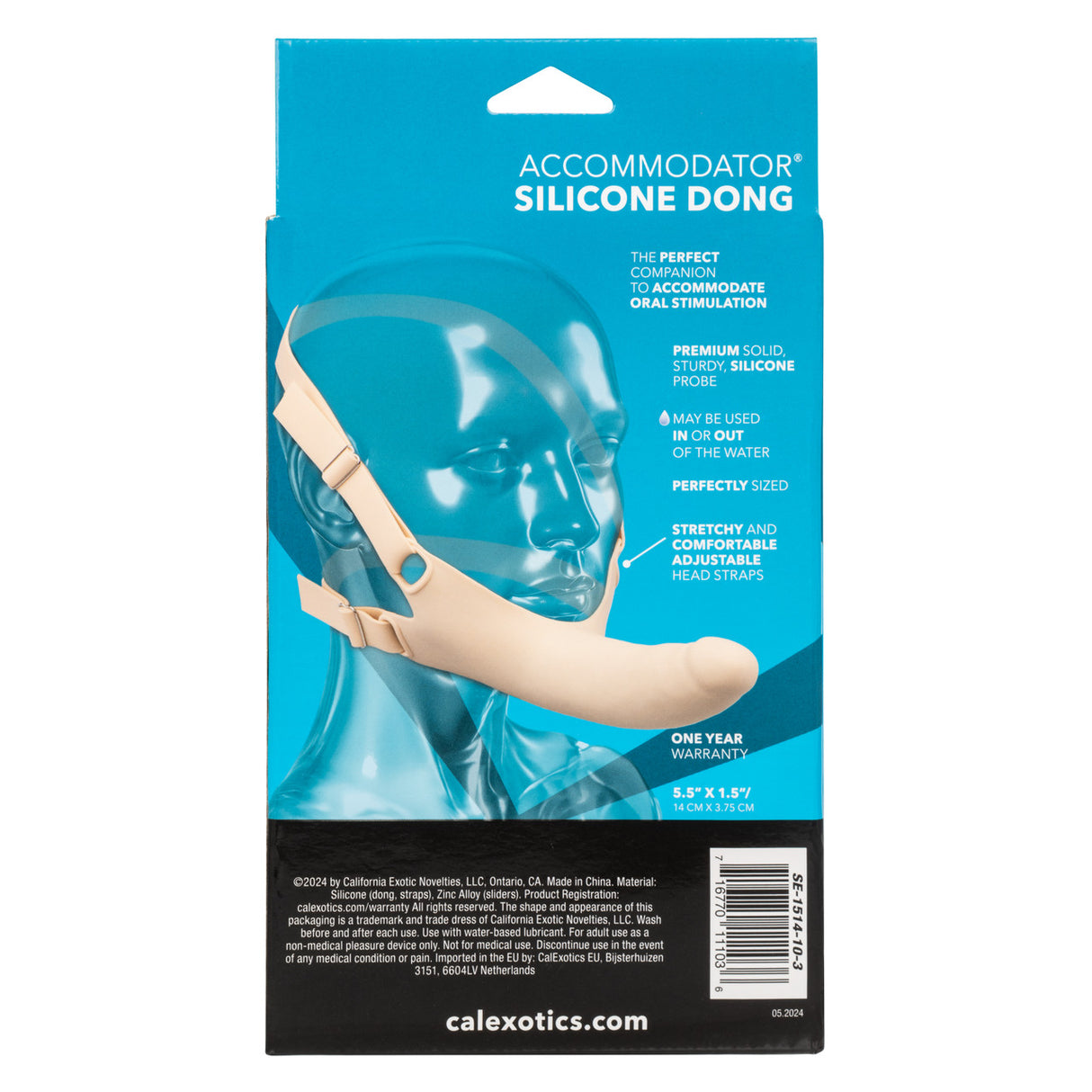 Calexotics - Accommodator Silicone Dong - Boutique Séduction