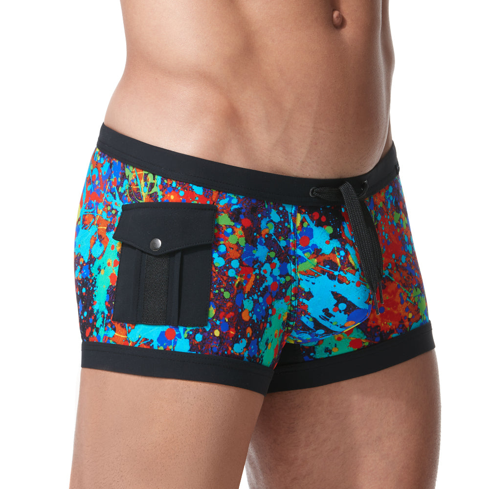 Boxer swimwear  - Gregg - Flamed Belimages - Boutique Séduction