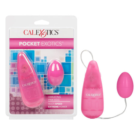 Vibrating Egg with Wired Remote - POCKET EXOTICS Pocket Exotics - Boutique Séduction