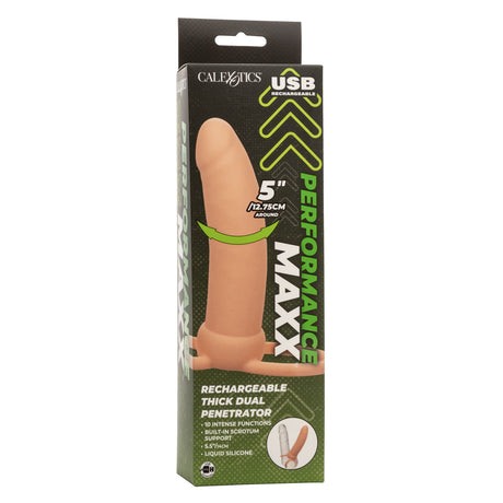 Performance Maxx - Rechargeable Thick Dual Penetrator - Boutique Séduction