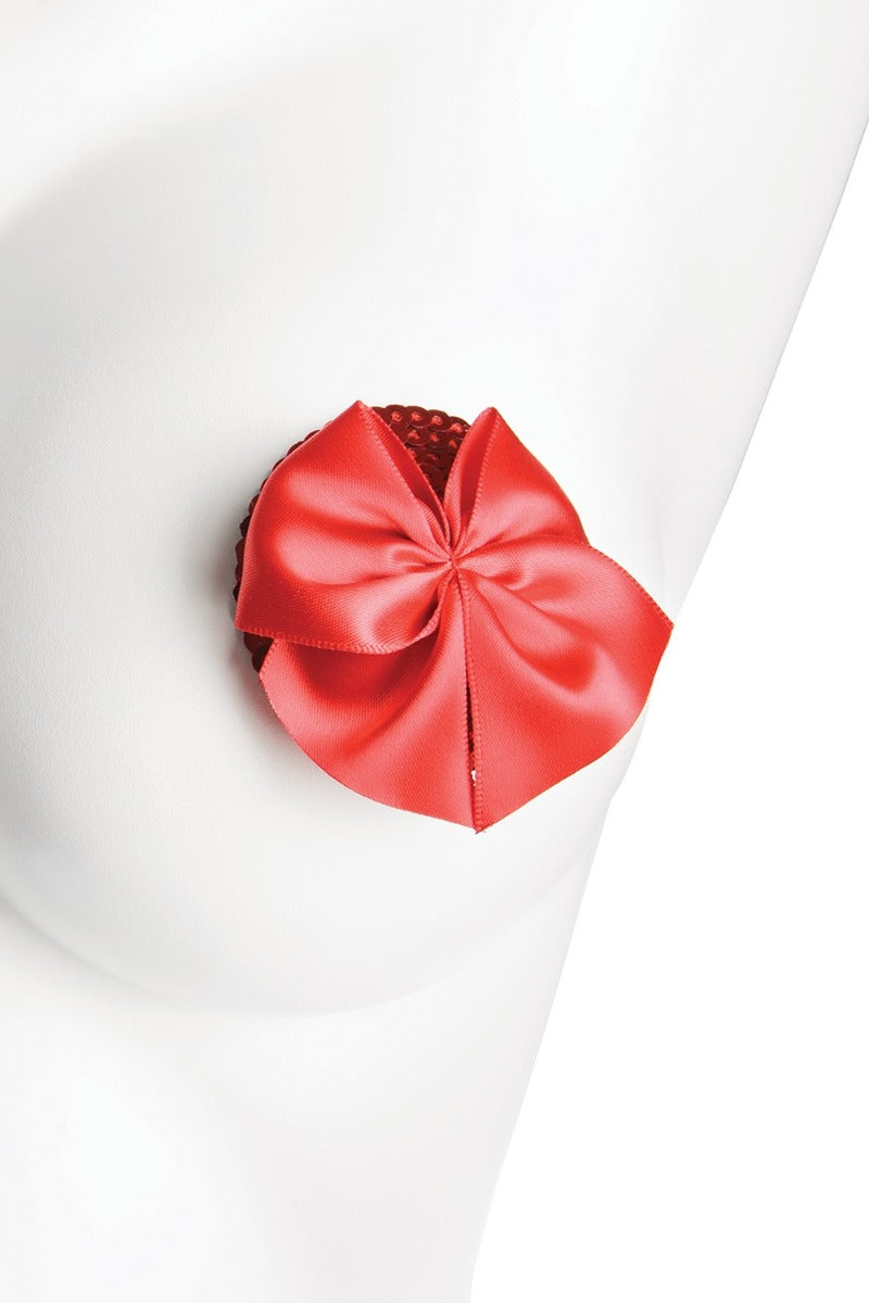 Satin Bow Pasties - COQUETTE Coquette International - Boutique Séduction