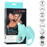 DUAL EXCITER ENHANCER Vibrating Cock Ring - CALEXOTICS Couple's Enhancers - Boutique Séduction