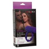 5 BEAD MAXIMUS RING Rechargeable Cock-Ring - CALEXOTICS Couple's Enhancers - Boutique Séduction