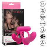 DOUBLE DIVER Silicone Rechargeable Cock-Ring - CALEXOTICS Couple's Enhancers - Boutique Séduction