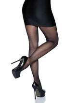 Sheer Crotchless Pantyhose - LEG AVENUE Leg Avenue - Boutique Séduction