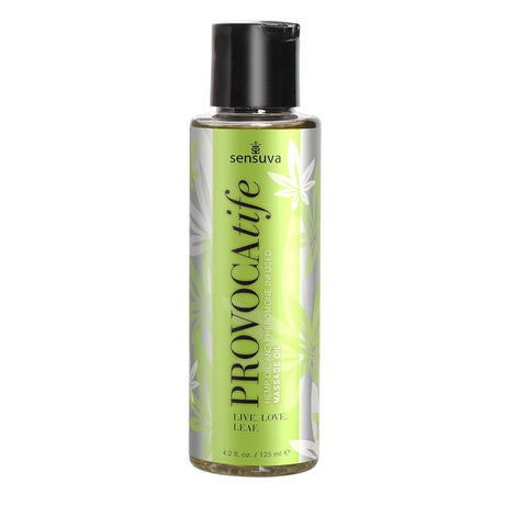 PROVOCATIFE Hemp and Pheromone Massage Oil - SENSUVA Sensuva - Boutique Séduction