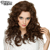 Long curly wig - Rockstar Wigs - Chocolate Brown Rockstar Wigs - Boutique Séduction