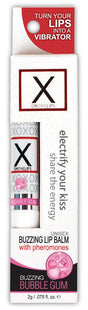 X On The Lips Buzzing Lip Balm with Pheromones Sensuva - Boutique Séduction