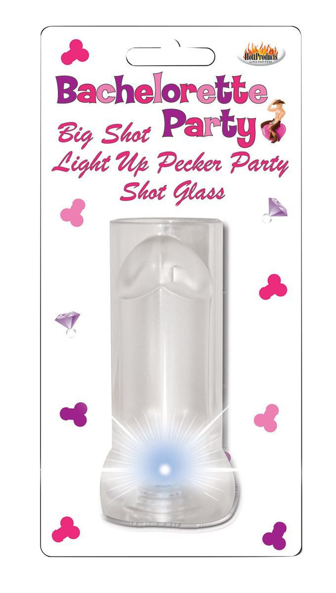 BIG SHOT Light Up Shot Glass - BACHELORETTE PARTY Hott Products - Boutique Séduction