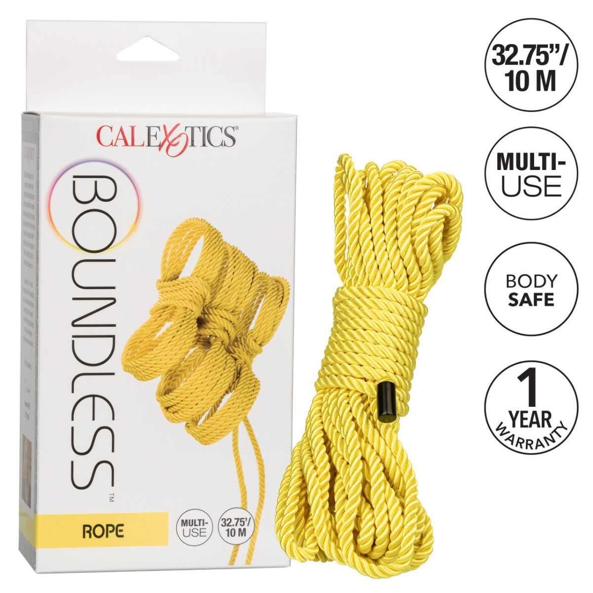 BOUNDLESS Rope 32.75ft - CALEXOTICS Boundless - Boutique Séduction