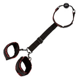 Breathable Ball Gag With Cuffs - SCANDAL Scandal - Boutique Séduction