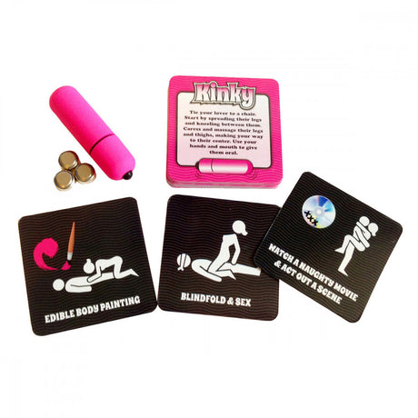 KINKY Vibrations Card Game - English Ball & Chain - Boutique Séduction