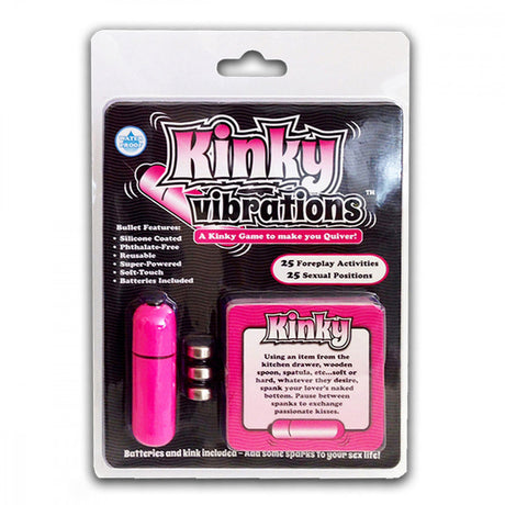 KINKY Vibrations Card Game - English Ball & Chain - Boutique Séduction