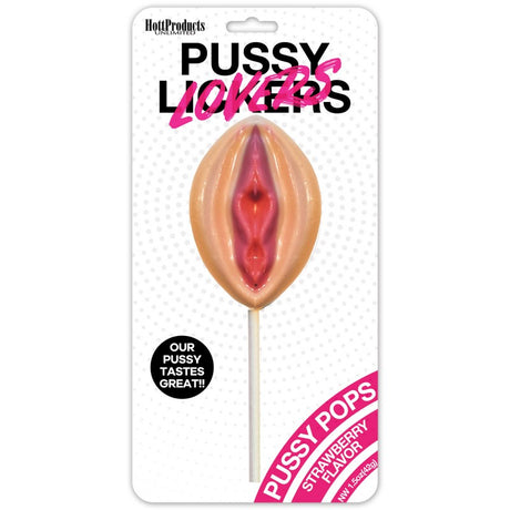 PUSSY LICKERS LOVERS Strawberry Flavor Lollipop - HOTT PRODUCTS Hott Products - Boutique Séduction