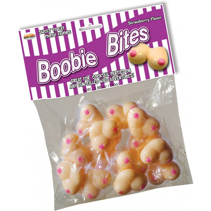 BOOBIE BITES Strawberry Flavor - HOTT PRODUCTS Hott Products - Boutique Séduction