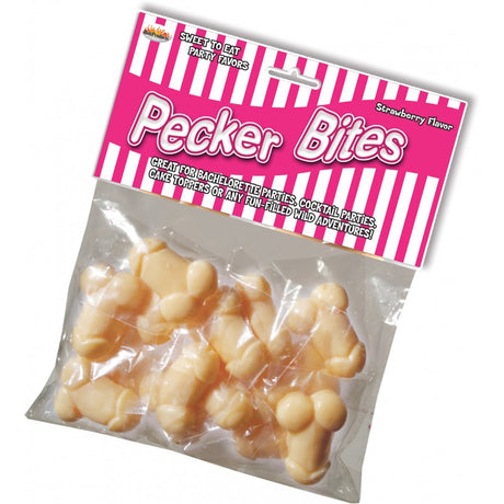 PECKER BITES Strawberry Flavor - HOTT PRODUCTS Hott Products - Boutique Séduction