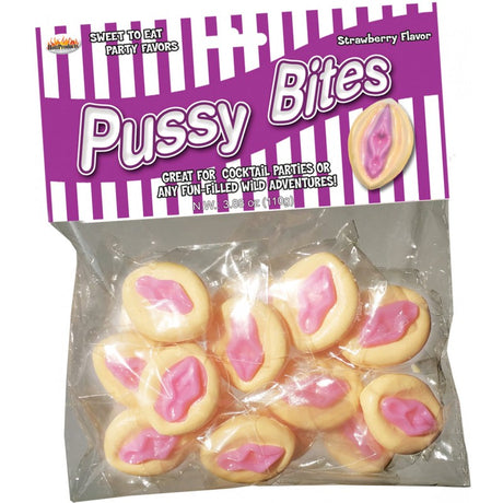 PUSSY BITES Strawberry Flavor - HOTT PRODUCTS Hott Products - Boutique Séduction