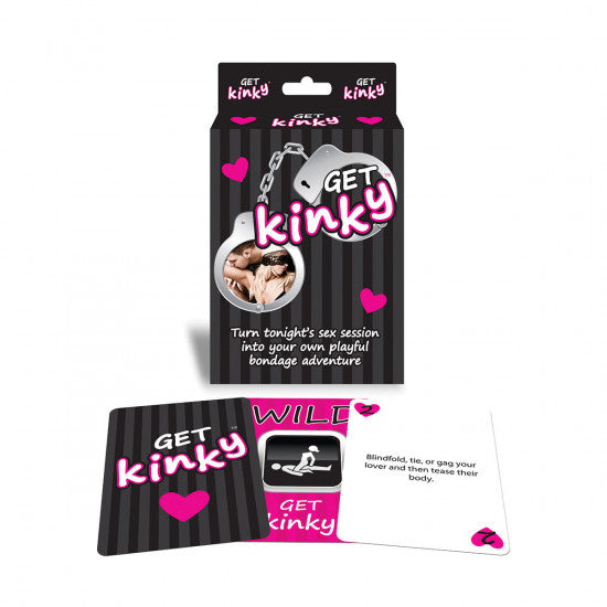 Card game - Get Kinky - English Entrenue - Boutique Séduction