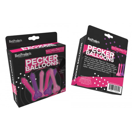 PECKER BALLOONS Penis Balloons - BACHELORETTE PARTY Hott Products - Boutique Séduction