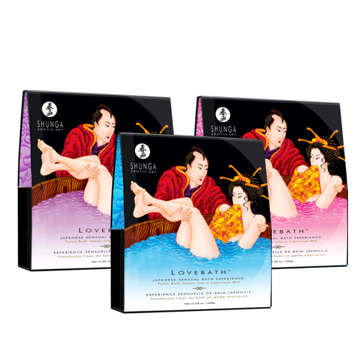 LOVE BATH Sensual Japanese Bath Experience - SHUNGA Shunga - Boutique Séduction