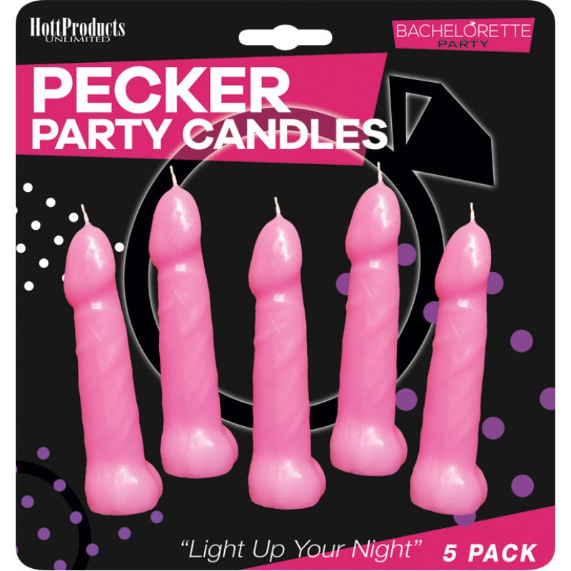 PECKER Party Candles - BACHELORETTE PARTY Hott Products - Boutique Séduction