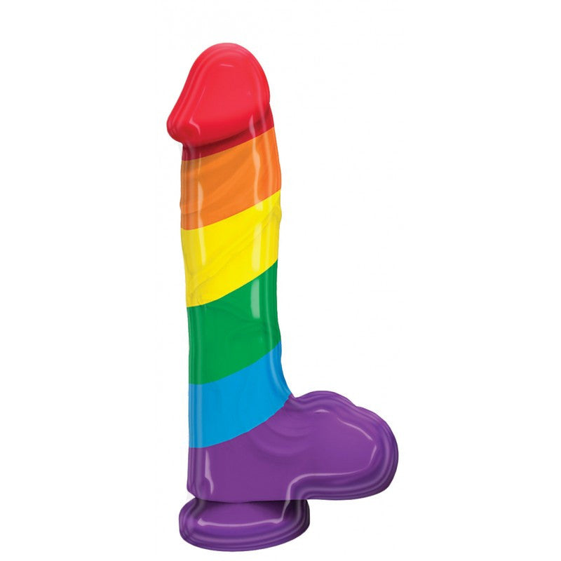 PUMPED Rainbow Dildo - HOTT PRODUCTS Hott Products - Boutique Séduction