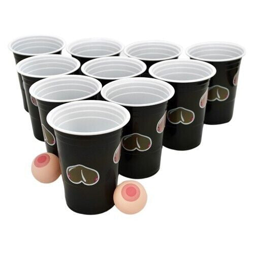 BOOBIE BEER PONG Drinking Games - HOTT PRODUCTS Hott Products - Boutique Séduction