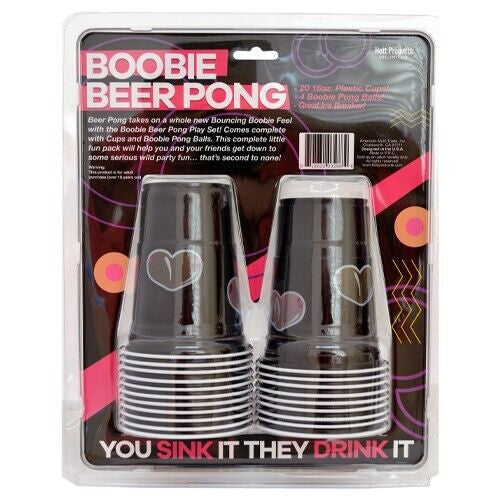 BOOBIE BEER PONG Drinking Games - HOTT PRODUCTS Hott Products - Boutique Séduction