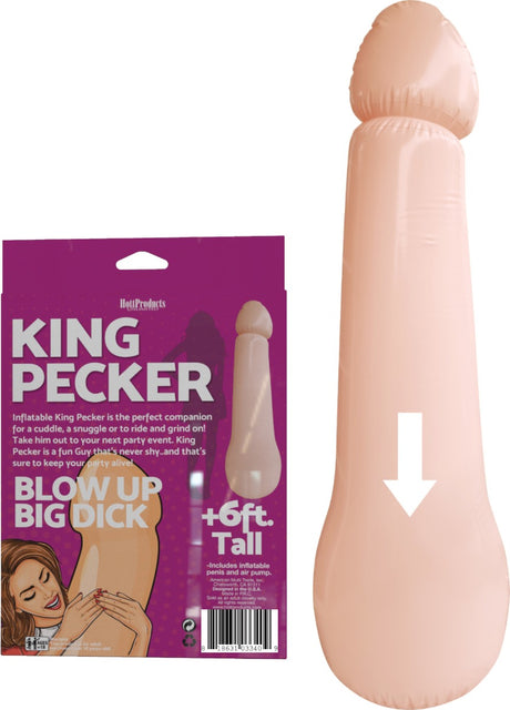 KING PECKER Inflatable - BLOW UP Hott Products - Boutique Séduction