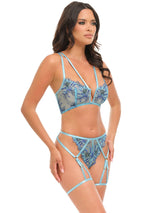 Emilia Ensemble Brodé à Bretelles 2Pc