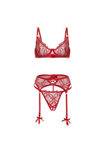 Mariah 3Pc Sheer Set