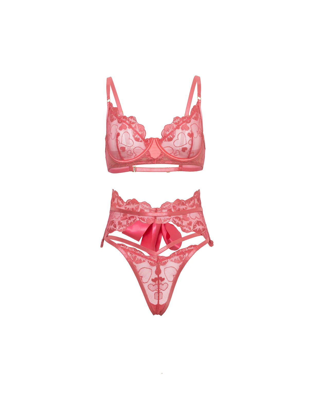 Alicia 3Pc Sheer Set